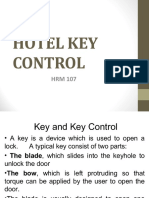 Hotel Key Control PDF