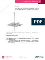 Vectores en El Espacio - 5to Año