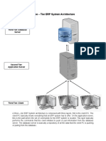 Three - Tier ERP System Architecture: Third Tier: Database Server