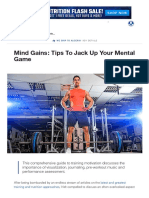 Mind Gains - Tips To Jack Up Your Mental Game - Muscle & Strength