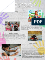 Colorido Manos Pintadas Niños Cita Sobre Educación Póster PDF