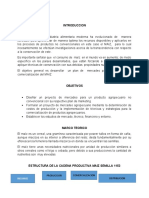 Aportes Del Plan de Proyecto de Mercadeo. Maiz Semilla 1153