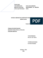 Estudio Comparativo de Identificación Médico Legal