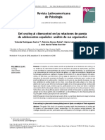 Del Sexting Al Cibercontrol en Las Relaciones de Pareja de Adolescentes Españoles: Análisis de Sus Argumentos