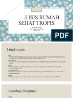 Analisis Rumah Sehat Tropis