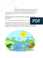 ECOSYSTEM Environmental Science