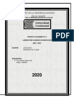 Producto Académico N°4 - Laboratorio Avanzado de Innovación PDF