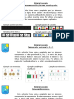 instructivo material concreto