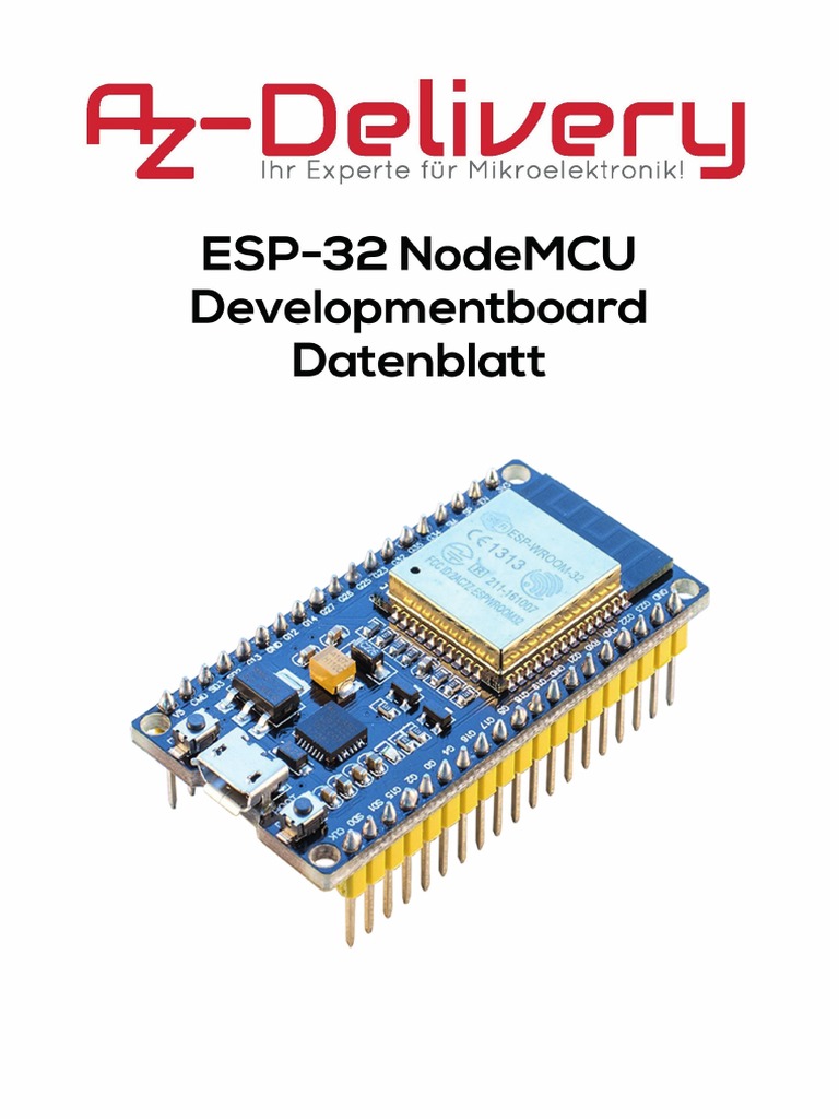 Esp32 Controller Manual Pdf _ Das offizielle ESP32-Handbuch (Leseprobe ...