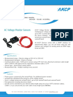 AC Voltage Monitor Sensors: We Sense Disaster... and Now You Are in Control..