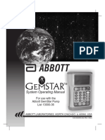 Abbott Gemstar - User Manual PDF
