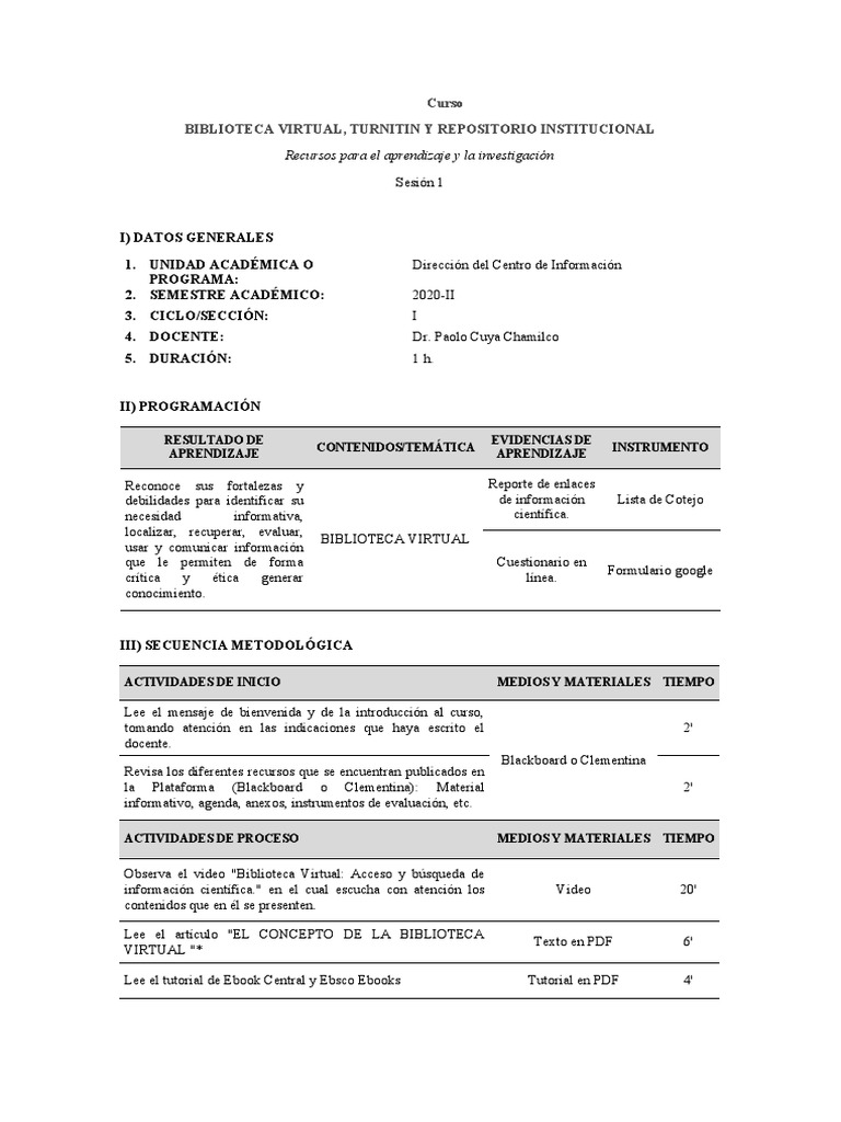 Recursos para la Biblioteca Virtual | PDF | Libreria digital | Evaluación