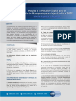 Convocatoria - INCLUSIÓN DIGITAL - MEDIA SUPERIOR Y SUPERIOR 2020 PDF