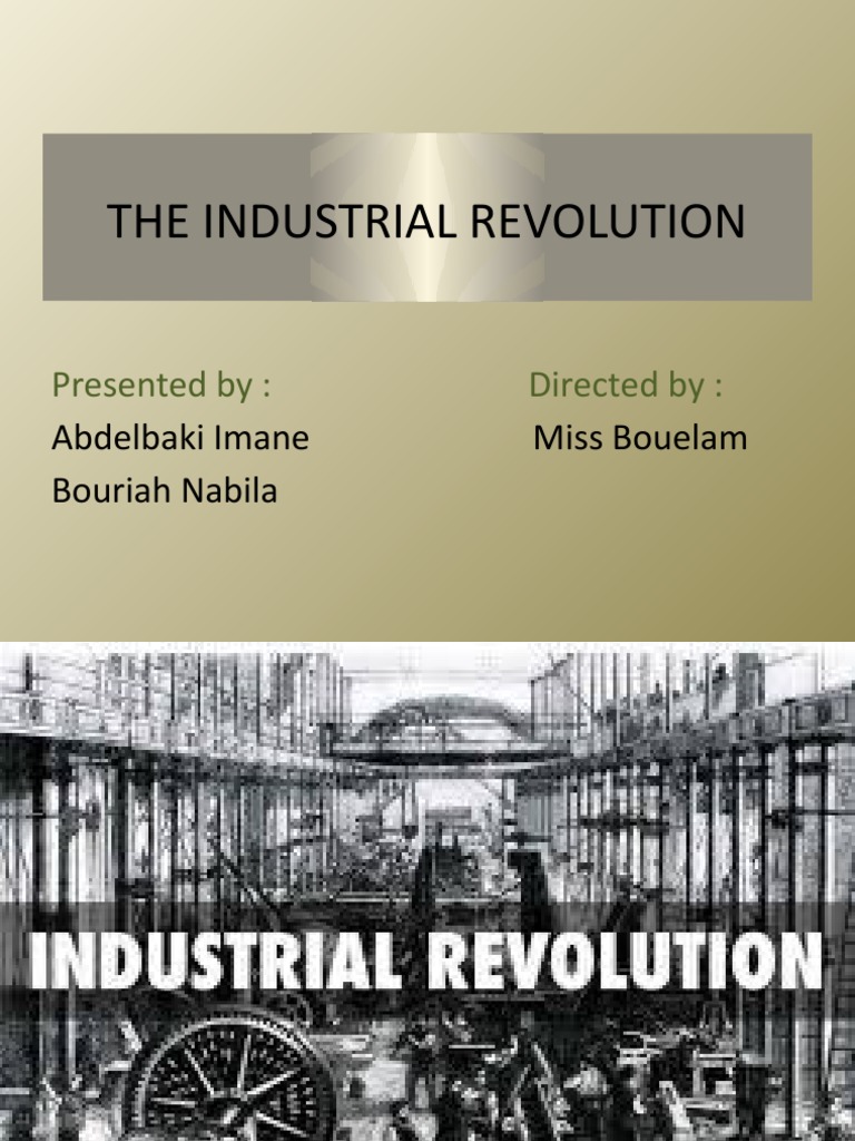 The Industrial Revolution | PDF | Industrial Revolution | Economic Sectors