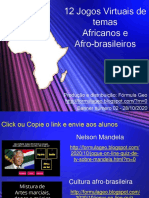 Jogos virtuais sobre África e cultura afro
