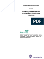 S11.S1-Normas y Definiciones de Instalaciones Electricas de Interiores PDF