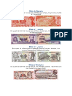 Billetes HONDURAS