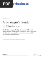 Strategy+business: A Strategist's Guide To Blockchain