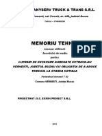 Memoriu de Prezentare - SC EST DANYSERV TRUCK & TRANS SRL - Excavare Agregate Extravilan Vernesti PDF