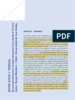 Entre Datos y Teorías - Montero - Final PDF
