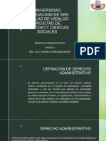 derecho administrativo I