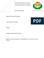 Estrategias de sustentabilidad para el manejo de recursos naturales