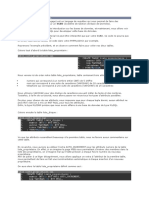 Création Des Tables en SQL