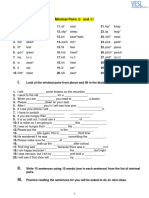 Minimal Pairs Activity