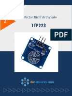 2 Datasheet Detector Tactil de Teclado TTP223