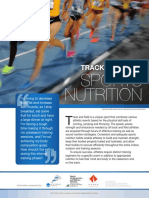 Sports Nutrition: Track and Field