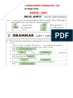 EXERCISE SHEET - JUN 06 - IB18 - v2