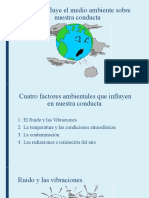 El Medio Ambiente y La Conducta