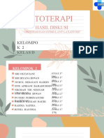 HASIL DISKUSI - KELOMPOK 2 - FITOTERAPI - D Fixx