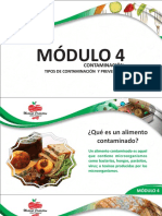 CURSO MANIPULACION DE ALIMENTOS Modulo 4 Tipos de Contaminación