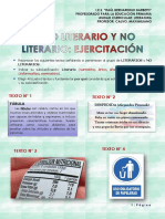 CLASE #5 - Textos Literarios y No Literarios - EJERCITACIÓN