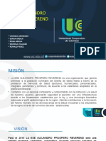La Ese Alejandro Prospero Reverend: Vanessa Mendoza Diana Ardila Rosa Ardila Daniela Villalba Ronald Perez