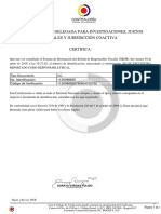 La Contraloria Delegada para Investigaciones, Juicios Fiscales y Jurisdicción Coactiva