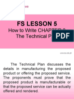 FS Lesson 5 How To Write Chapter 3