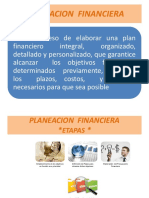 Planeación financiera: objetivos, etapas y planes estratégicos vs operativos
