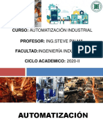 Automatización - Generalidades