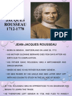 Rousseau's Impact on Political Philosophy