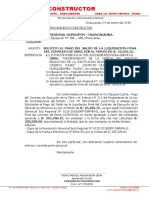 Carta3 001-2019. - Pago Saldo de Liquidación