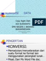 Konversi Data