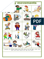 Body Movement Classroom Posters Icebreakers Oneonone Activities - 104287