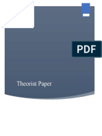 Theorist Paper