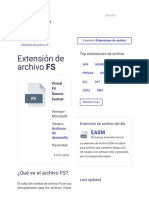 ¿Cómo Abrir Un Archivo FS_ Extensión De Archivo .FS - File Extension .FS