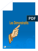 Les Demonstratifs - Theorie PDF