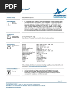 Eclipse Gloss Topcoat Technical Data Sheet | PDF | Paint | Industrial ...