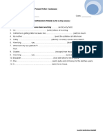 Worksheet 11 Present Perfect Vs Present Perfect Continuous