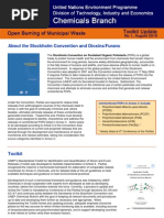 Download Flyer - Open Burning of Municipal Waste by United Nations Environment Programme SN48311720 doc pdf